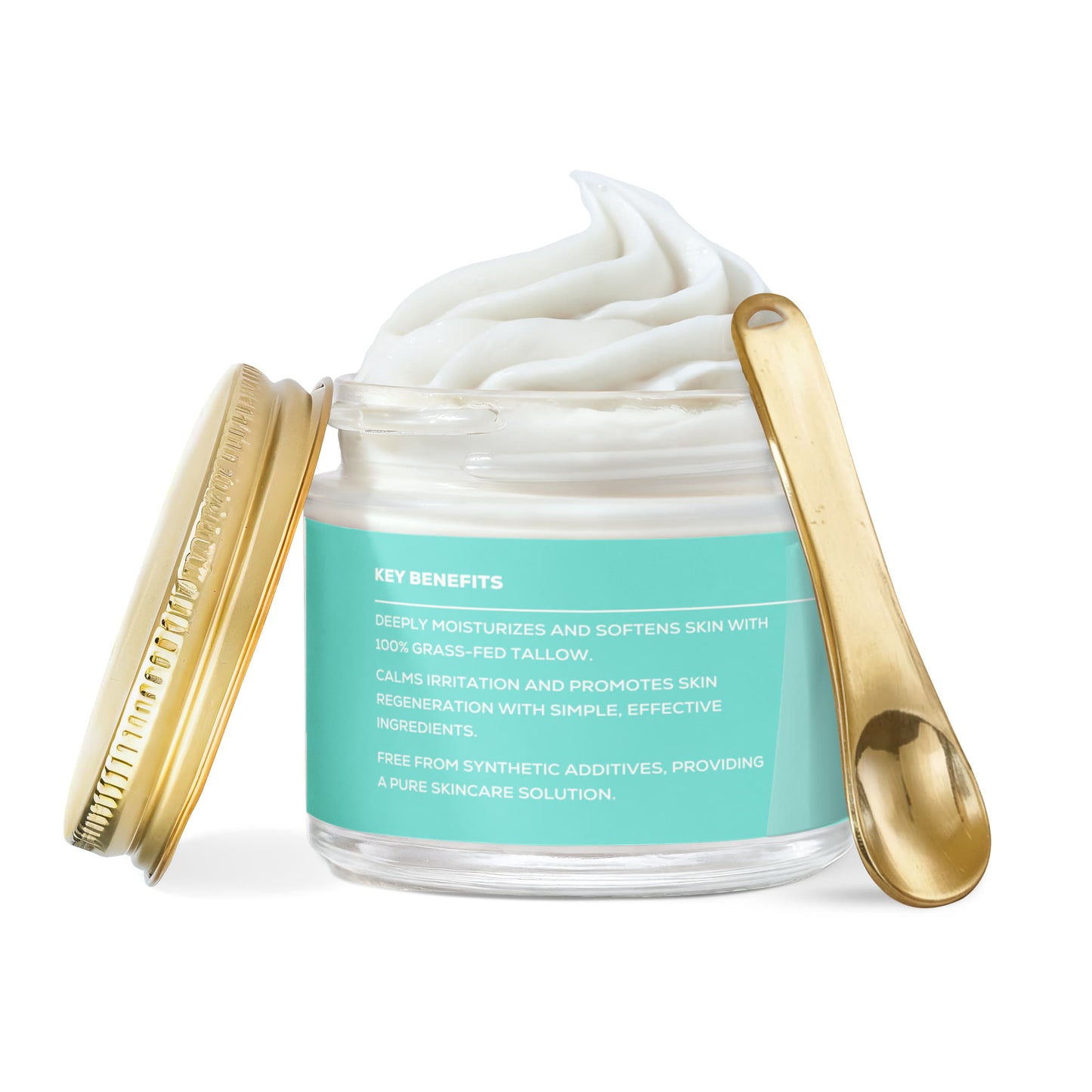 Whipped Grass-Fed Tallow Balm with Vanilla Bean